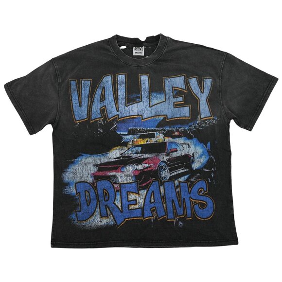 Vale Forever Mount Akina Car T-shirt Vintage Black - Picture 1 of 4